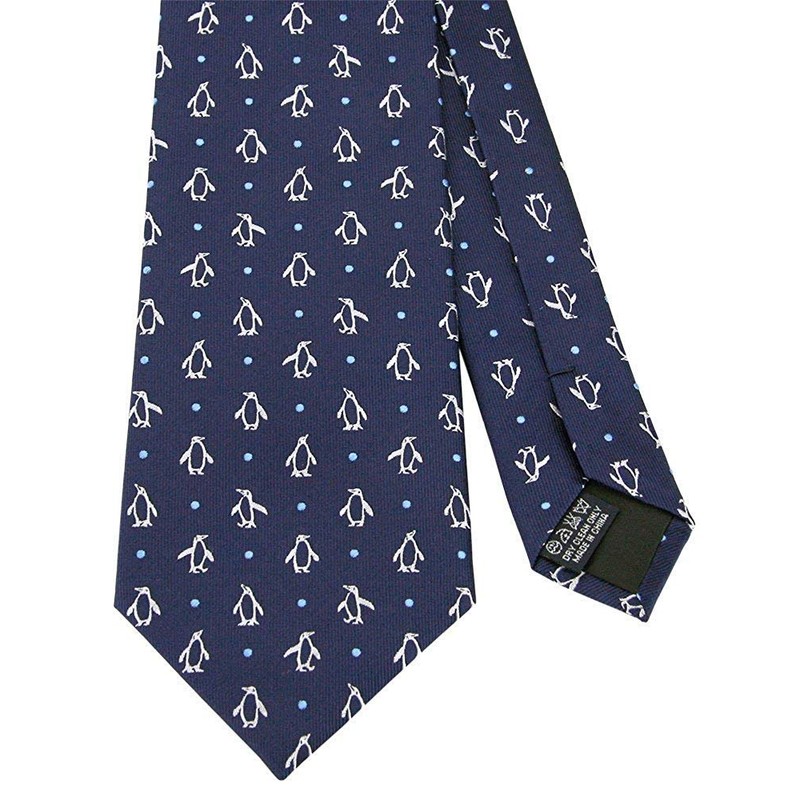 Colorata Carolata Penguin Necktie (57.1 x 3.3 inches (145 x