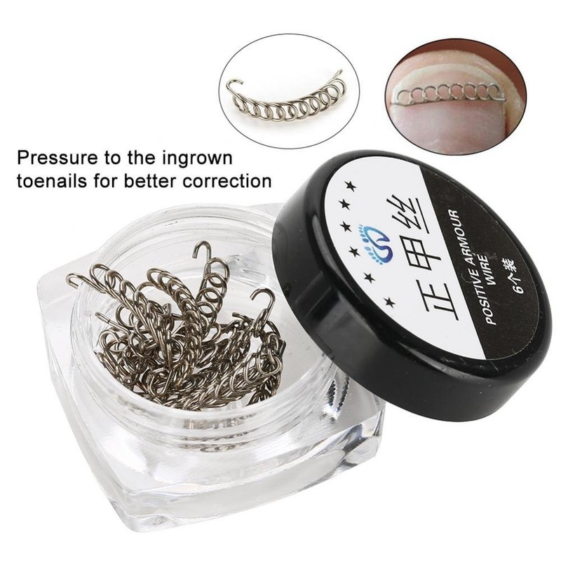 Nail Corrector Pedicure ment Foot Care Tool, 12Pcs/Box Toenail Correction