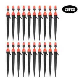 20Pcs Adjustable Micro Sprinkler Garden Drip Spray Nozzle Irrigation Watering Tool