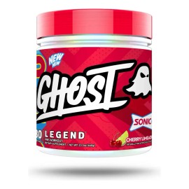 Ghost Legend V4 30 Serv Beta Alanina Citrulina Pre-entreno Sabor Sonic Cherry