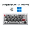 81 Pro Full Metal Custom Mechanical Keyboard, QMK/VIA Double-Shot PBT