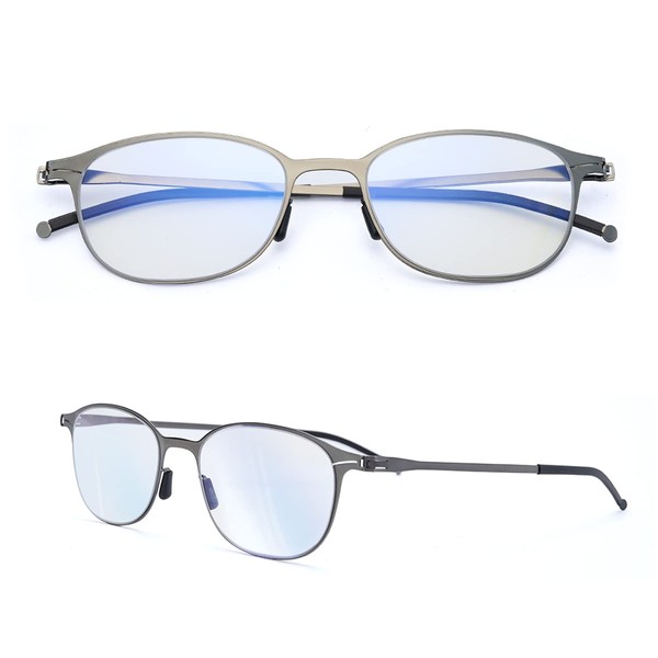 [CEETOL] 老眼鏡 おしゃれ メンズ レディース 超薄型 軽量 コンパクト ブルーライトカット 老眼鏡