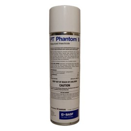 BASF PT Phantom II Pressurized Insecticide Spray, Kills Ants, Cockroach, Bed Bugs & More, Ready to Use, Non-Repellent for Crawling or Flying Insects, 14 oz