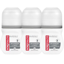 Borotalco Borotalco Deo Roll-on invisible Invisible, 3 pieces, 50ml / Borotalco 보로탈코 데오 롤온 invisible 인비져블, 3개, 50ml