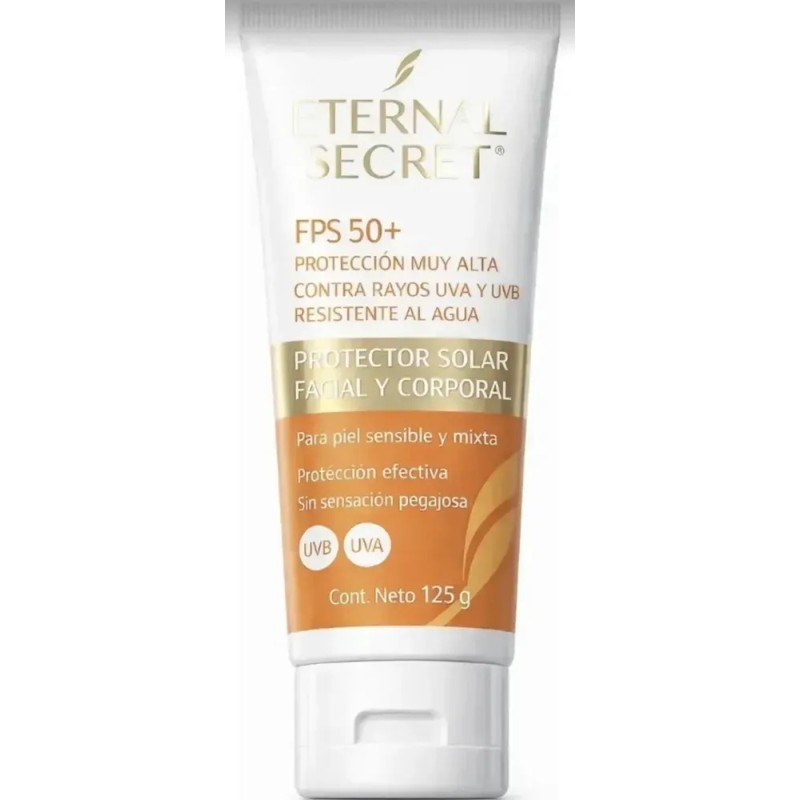 Bloqueador Solar Eternal Secret Spf 50+ 125 Gramos