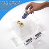 120 PCS 1/64 Display Case for Model Car,Clear Display Case,Storage