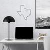 Decal Stickers of Texas Map Outline (Black) (Set of 2)