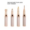 Electric Eyebrow Trimmer Waterproof Lightweight 4 in 1 Body Hair