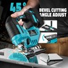Cerycose Jigsaw Compatible With Makita 18V, Cordless jig saw tool