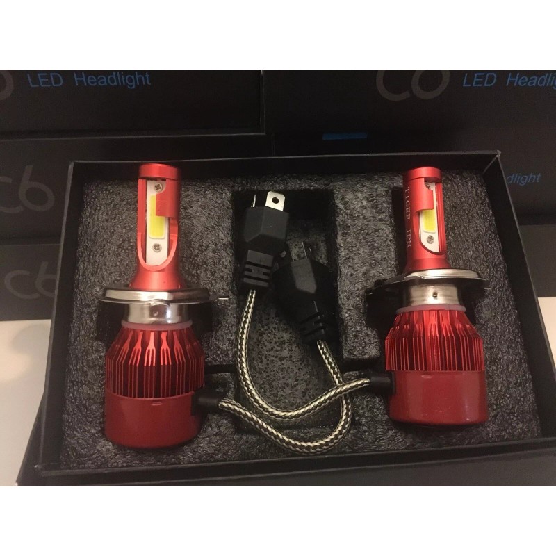 H4-LED For Hino 155 268 Truck 2 Front WHITE H4