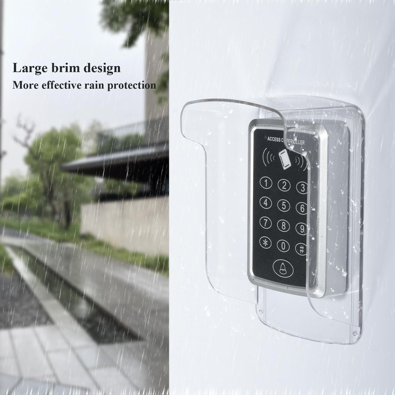 Outdoor Keypad Cover, Ring Doorbell Cover Weatherproof ,Doorbell Rain Cover,Doorbell