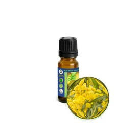 Cassie Sweet (Acacia Farnesiana) Absolute Essential Oil - Russian Mimosa (Mimoza) - Therapeutic, Pure, Undiluted, Uncut - Aromatherapy, Perfumery, Cosmetics, Skin Care, Massage - 10ml (1/3 oz)