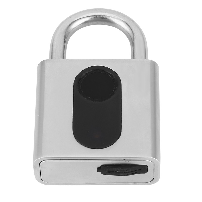 Smart Padlock Fingerprint Bluetooth APP Lock IP65 Waterproof AntiTheft for