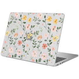 BlHMCASE Compatible with MacBook Air 13 inch Case M1 A2337 A2179 A1932 2022 2021 2020 2019 2018 Release, Cute Floral Leaves Protective Hard Shell Matte Cover for MacBook Air 13.3 inch