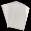 Heat Shrink Plastic Sheets Sanded Shrink Sheets, 25 PCS 8x11.4inch