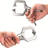 2Pcs C-Camps, 6.5 Inch C-Pliers Locking Plier, Heavy Duty Locking
