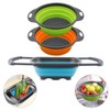 QiMH Collapsible Colander Set of 3-2 PC 4 Quart and