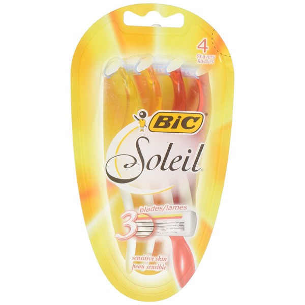 Bic Soleil for Women Sensitive Skin - 4 ct