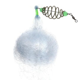 Net for Catching Fish Crap - Lightweight Fishing Mesh Trap - Sticky Spring Bait Drop Mesh Cage Aquatic Life Trapper for Stream Freshwater