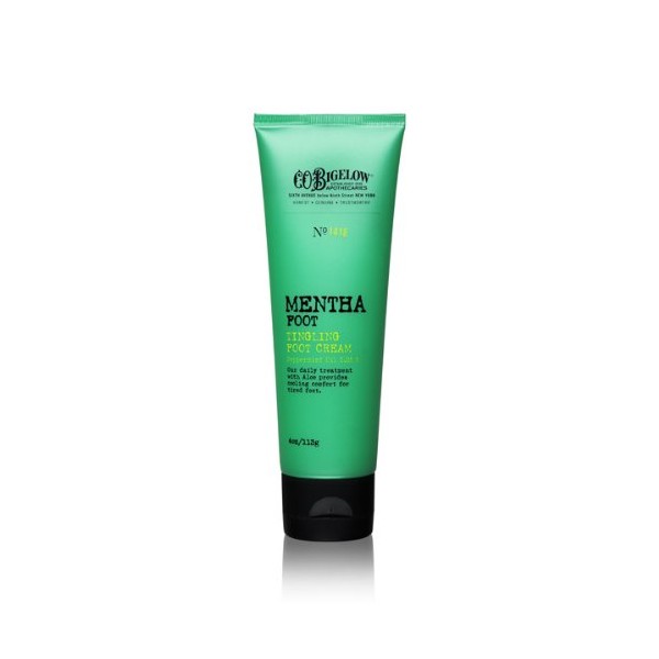 C.o.bigelow Mentha Foot Tingling Foot Cream 1418, (4 Oz)