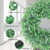facdiwok 26'' Summer Wreath for Front Door, Farmhouse Wall Decor