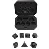 7PCS Light Up Dice ABS Rechargeable LED Electronic Polyhedral Dice