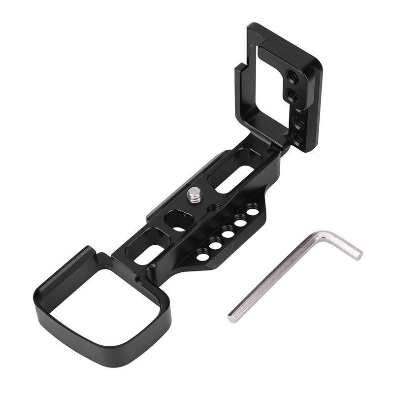 Lshape Handle Multihole Aluminium Alloy Quick Release Plate for Sony