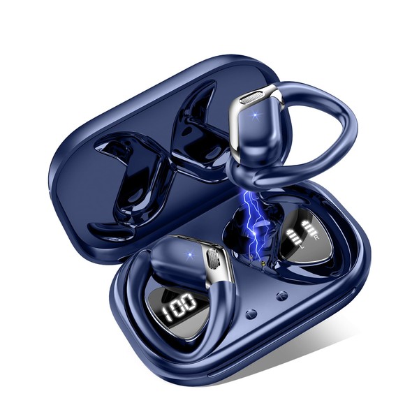 Wireless Earbuds, Bluetooth 5.4 Headphones Sport, Deep Bass Stereo Earphones