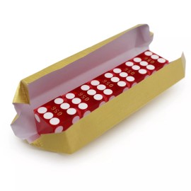 CGS Professional CRAPS DICE - 5 RED Dice Big 19mm 3/4" Dice for Casino Table Games