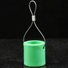 1Pc Green Silicone Slingshots Targets with Bells Outdoor Slingshots Training