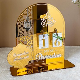 Ramadan Calendar, Eid Mubarak Decoration, DIY Ramadan Decoration, Ramadan Calendar Children, Eid Ramadan Gifts