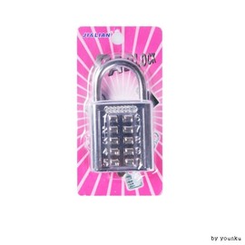 10-Dial Combination Lock-N Lock 5ea