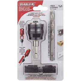 5/8"-6" Snap Lock Hole Saw Mandrel Kit