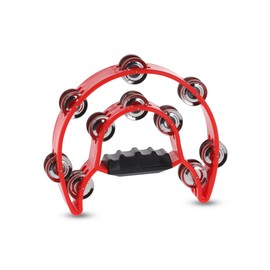 GEWA Half-Moon Ring 20 Pairs Chrome-Plated Clamps Double Row Red