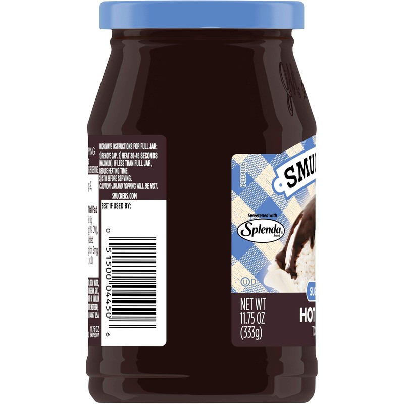 Smucker's Sugar Free Hot Fudge Topping, 11.75 Ounces