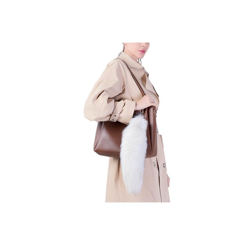 GorinsKani GorinsKani 3 Pcs Fluffy false Tail Cosplay Tail Handbag