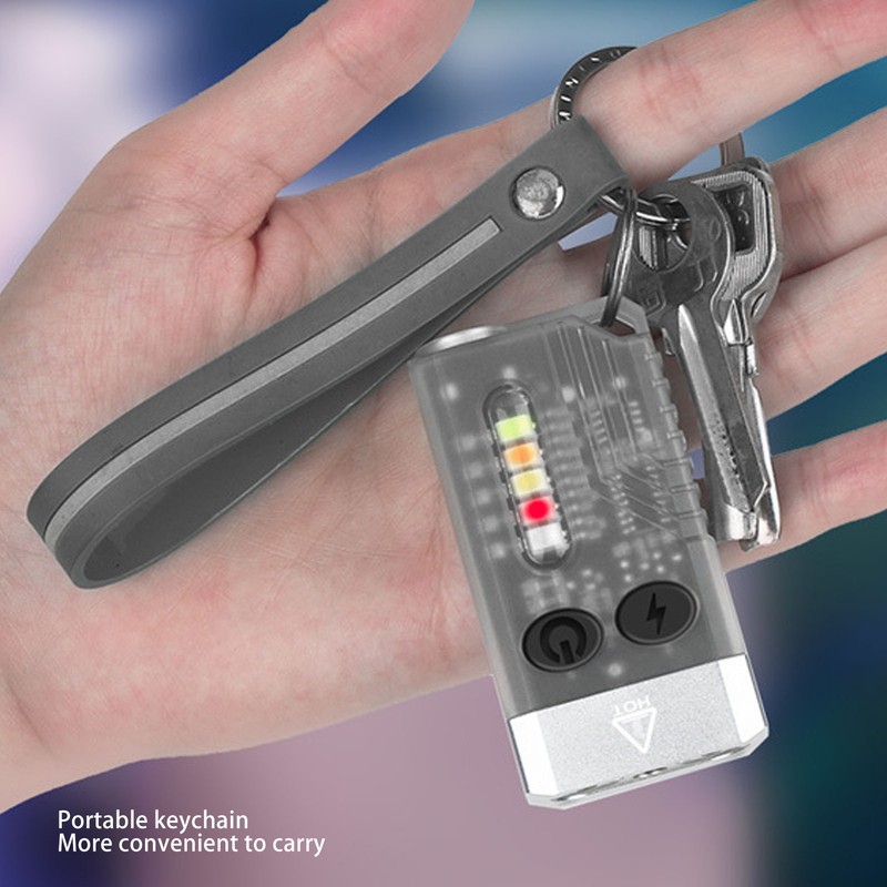 EDC Flashlight 5 Brightnesses 1000 LM Magnetic IPX4 Waterproof LED