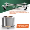 Hickory Summit Rolling Solo Stove Bonfire Stand – 21" Fire