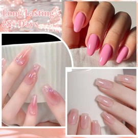 MTSSII Gel Nail Polish Set,UV/LED Soak Off,Gel Nail Kit Art Design Soak Off UV LED,Nail Art Design Gifts for Women