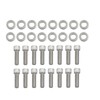 BBC Intake Manifold Bolts Stainless Steel KIT Replacement for Chevy