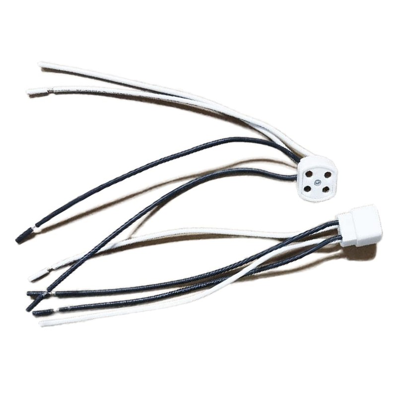2pcs G10Q 4-Pin Circline Round Fluorescent LED Tube Lamp Ceiling