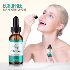 (1 Pack) Echo Free Pro Healthy Ear Support – Echo Free Pro Liquid Drops