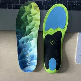 Welnove Work Boot Einlegesohlen - High Arch Support für den ganzen Tag stehen Komfort - Relief für Plantar Fasciitis, Plattfüße, Achillessehnenentzündung & Fersenschmerzen - S