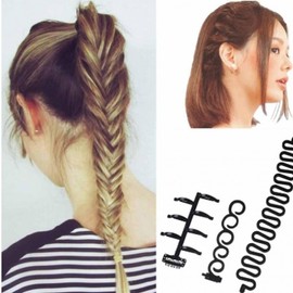 Hair Styling Tools: Braiding, Updo, Perm, Curling Rollers, Pins & Bands Option 2 SE00809 100ea
