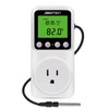 DIGITEN Temperature Controller Day/Night Temperature Control Outlet Reptile Thermostat Timer