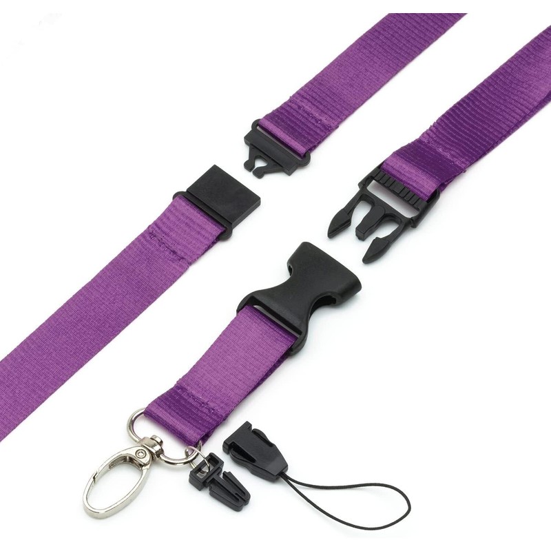 Lanyard with Card Holder 4pc Set Includes 1 Detachable Safety