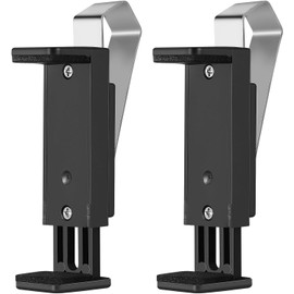 Soporte para Mando a Distancia de Puerta de Garaje Clips para Visera de Coche Ajustables 2 Piezas Fabricados en ABS Interior Acolchado para Sujeción Segura y Fácil Acceso en