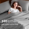 Shilucheng 100% Cotton Sheets Set - 600 Thread Count，Luxury Egyptian
