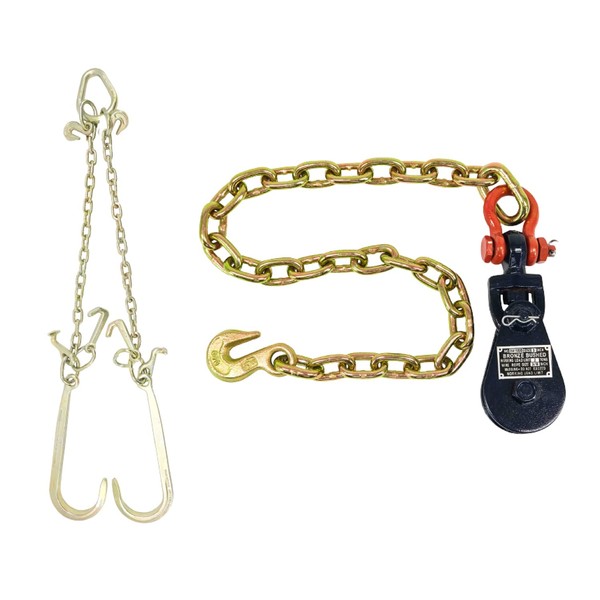 Mytee Products (1) 2 Ton 3" Snatch Block with Shackle