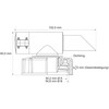 ISOLATECH Sabeu Fluxx 1 Piece AH 13/45 HF Outlet Tap